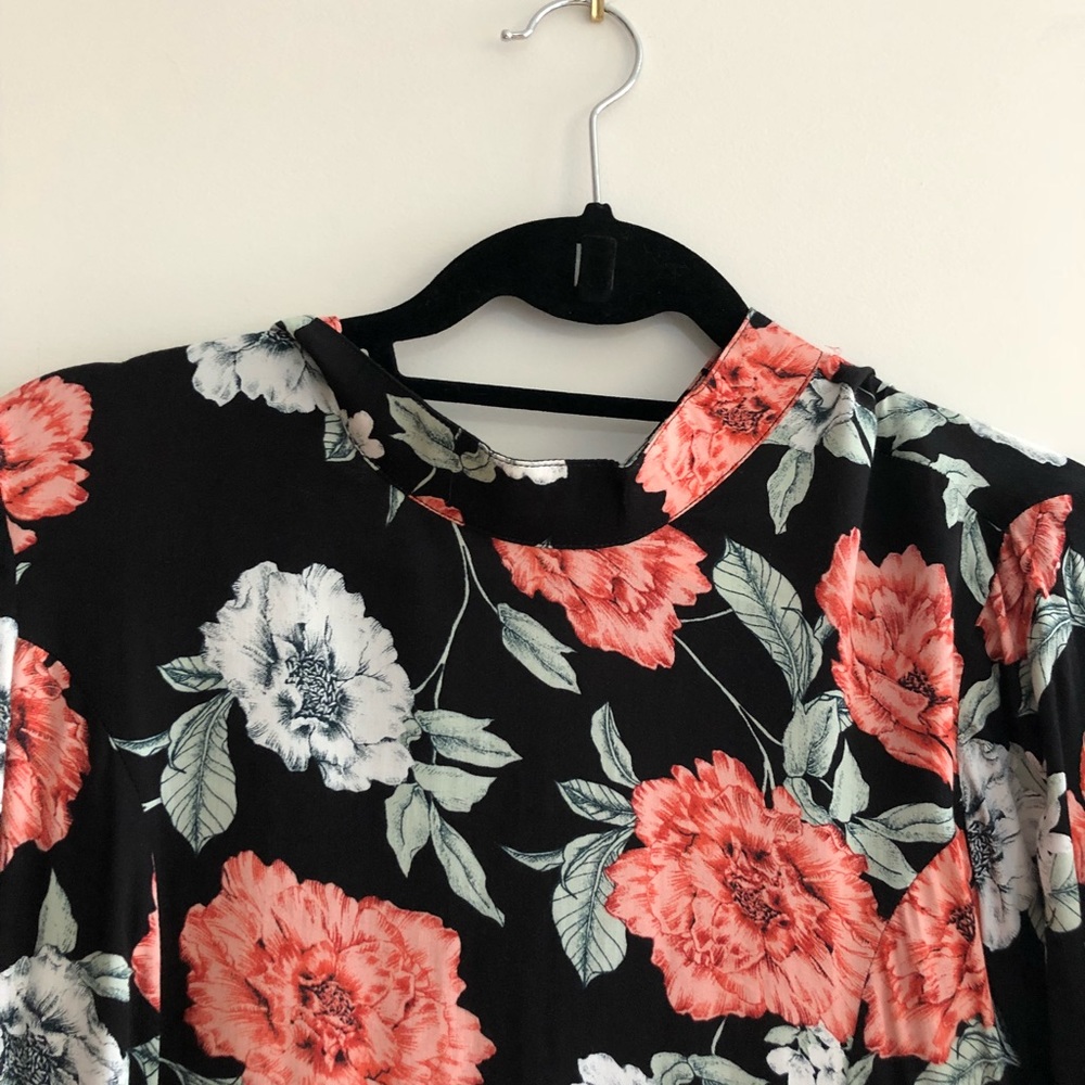 Floral mini dress